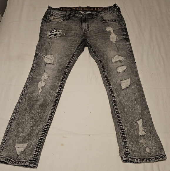 ROCK REVIVAL JEANS JOE A204R ALT STRAIGHT JEAN